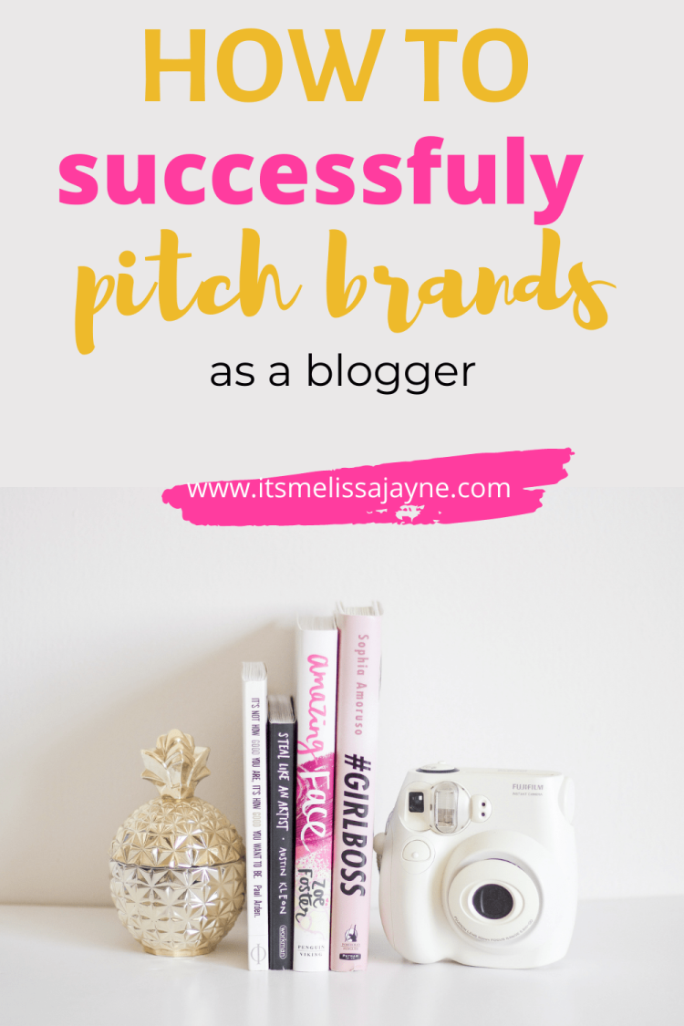 How to successfully pitch brands as a blogger
